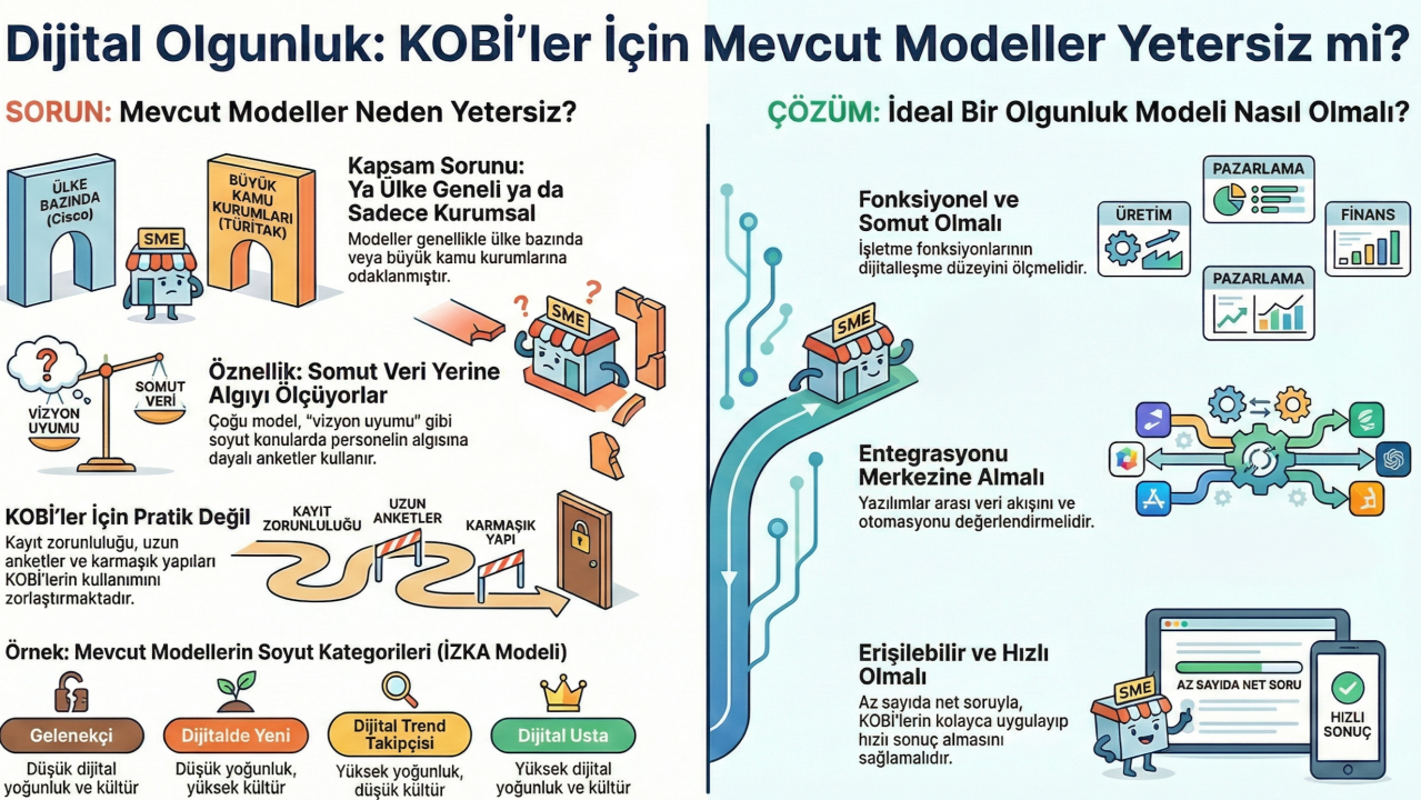 Dijital Dönüşüm Olgunluğunuzu Ölçmek: KOBİ’ler İçin Neden Fonksiyonel Yaklaşım Gerekiyor?