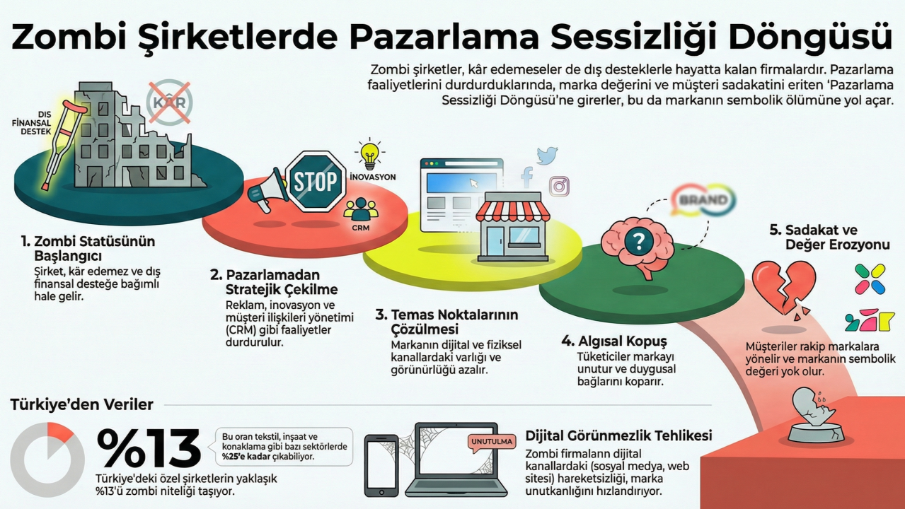 Zombi Şirketlerin Sessiz Ölümü: Pazarlama Sessizliği Döngüsü (MSC) ve Yöneticiler İçin Erken Uyarı