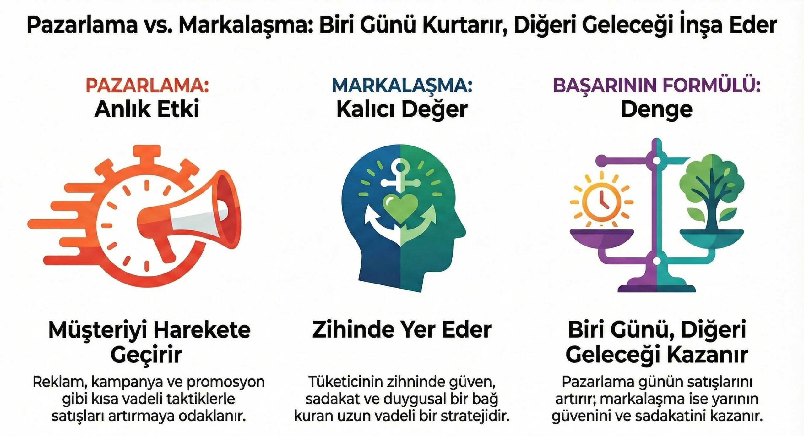 Pazarlama mı, Markalaşma mı?